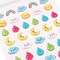 Angels Craft Puffy Stickers - Sparkle Weather Friends with Glitter Accents